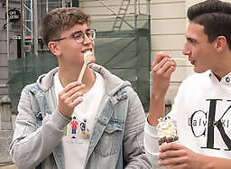 Freshmen: Billy Coogan is on a date with handsome Brandon Salieri