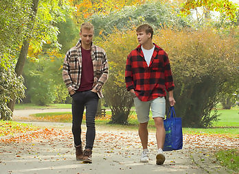 Freshmen: Sasha Hamilton introduces handsome newcomer Landon Slater