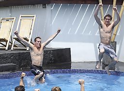 Corbin Fisher: Dawson and Cain tagteaming twins Liam and Luca