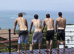 Corbin Fisher: Dawson and Cain tagteaming twins Liam and Luca