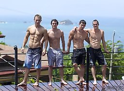 Corbin Fisher: Dawson and Cain tagteaming twins Liam and Luca