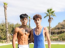 Staxus: Twinks Training HARD - Adonis King and Trevor Twink