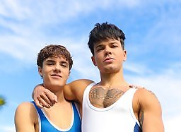 Staxus: Twinks Training HARD - Adonis King and Trevor Twink