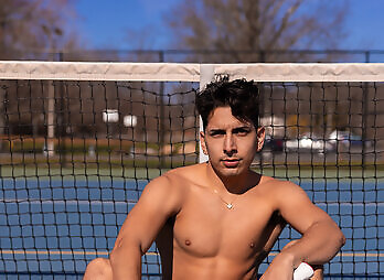 CockyBoys: Oliver Carter and Matteo Gold Tennis Match