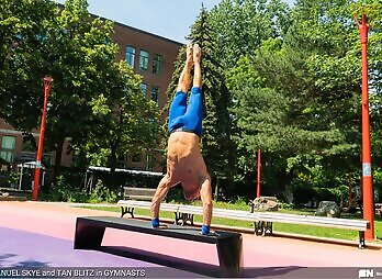 TheBroNetwork: Gymnasts - Manuel Skye and Tan Blitz