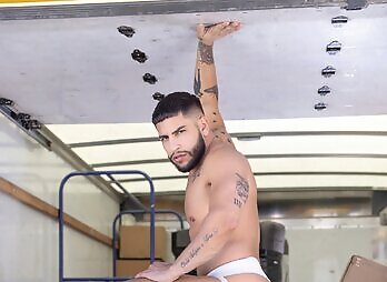 RagingStallion: Big Load Movers - Brock Banks And Alpha Wolfe