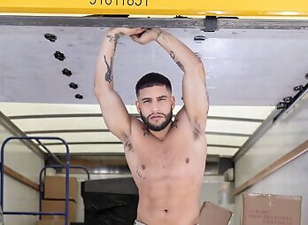 RagingStallion: Big Load Movers - Brock Banks And Alpha Wolfe