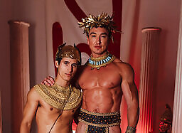 CockyBoys: Gods And Heroes With Cade Maddox, Oliver Carter, Zane Kazan And Gage Palmer