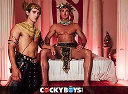 CockyBoys: Gods And Heroes With Cade Maddox, Oliver Carter, Zane Kazan And Gage Palmer