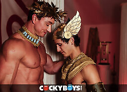 CockyBoys: Gods And Heroes With Cade Maddox, Oliver Carter, Zane Kazan And Gage Palmer