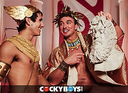 CockyBoys: Gods And Heroes With Cade Maddox, Oliver Carter, Zane Kazan And Gage Palmer