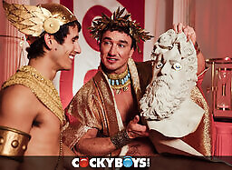 CockyBoys: Gods And Heroes With Cade Maddox, Oliver Carter, Zane Kazan And Gage Palmer