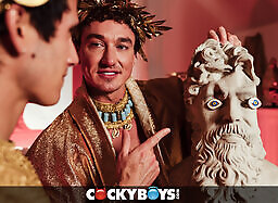 CockyBoys: Gods And Heroes With Cade Maddox, Oliver Carter, Zane Kazan And Gage Palmer