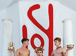 CockyBoys: Gods And Heroes With Cade Maddox, Oliver Carter, Zane Kazan And Gage Palmer