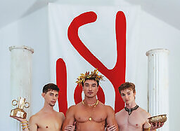 CockyBoys: Gods And Heroes With Cade Maddox, Oliver Carter, Zane Kazan And Gage Palmer