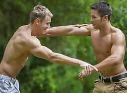 Corbin Fisher: Dawson helped Austin discover his bottom side