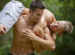 Corbin Fisher: Dawson helped Austin discover his bottom side