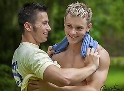 Corbin Fisher: Dawson helped Austin discover his bottom side