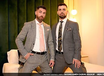 Menatplay: Squirt Casual Encounters - Businessmen Casual Hookup With OnlyMatt And Manuel Capri