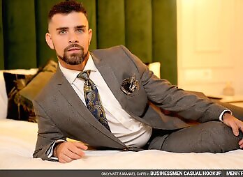 Menatplay: Squirt Casual Encounters - Businessmen Casual Hookup With OnlyMatt And Manuel Capri