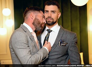 Menatplay: Squirt Casual Encounters - Businessmen Casual Hookup With OnlyMatt And Manuel Capri