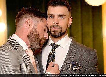Menatplay: Squirt Casual Encounters - Businessmen Casual Hookup With OnlyMatt And Manuel Capri