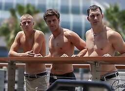 Corbin Fisher: Logan's Tag Team Remastered With Logan, Gabe And Cade