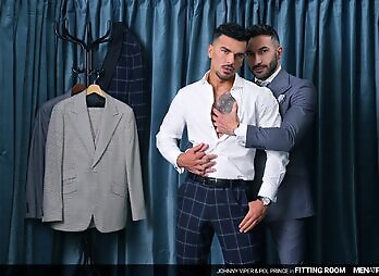 MENatPLAY: Fitting Room With Johnny Viper And Pol Prince