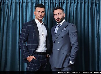 MENatPLAY: Fitting Room With Johnny Viper And Pol Prince
