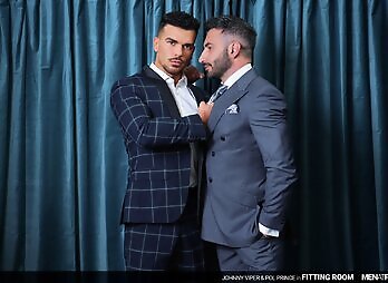 MENatPLAY: Fitting Room With Johnny Viper And Pol Prince