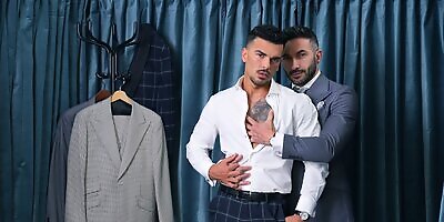 MENatPLAY: Fitting Room With Johnny Viper And Pol Prince