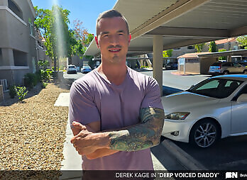 TheBroNetwork - AmateurGayPOV - Deep Voiced Daddy With Derek Kage