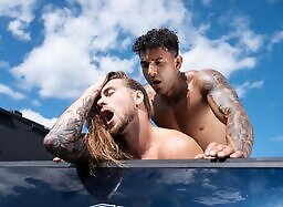 Men: Corn On The Slob With Kenzo Alvarez And Alexey Knox
