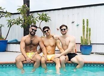 Sean Cody: Jeremiah's First Double Penetration With Hayden Harding, Jeremiah And Deacon