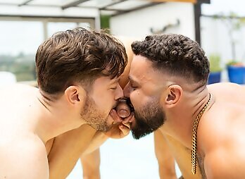 Sean Cody: Jeremiah's First Double Penetration With Hayden Harding, Jeremiah And Deacon