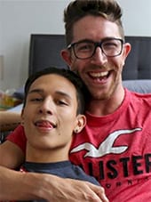 Andy Samuel gets tied up and used by Damien
