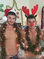 Jockbreeders: A Very Bareback Christmas - Brogan Reed, Joshua James and Scott DeMarco