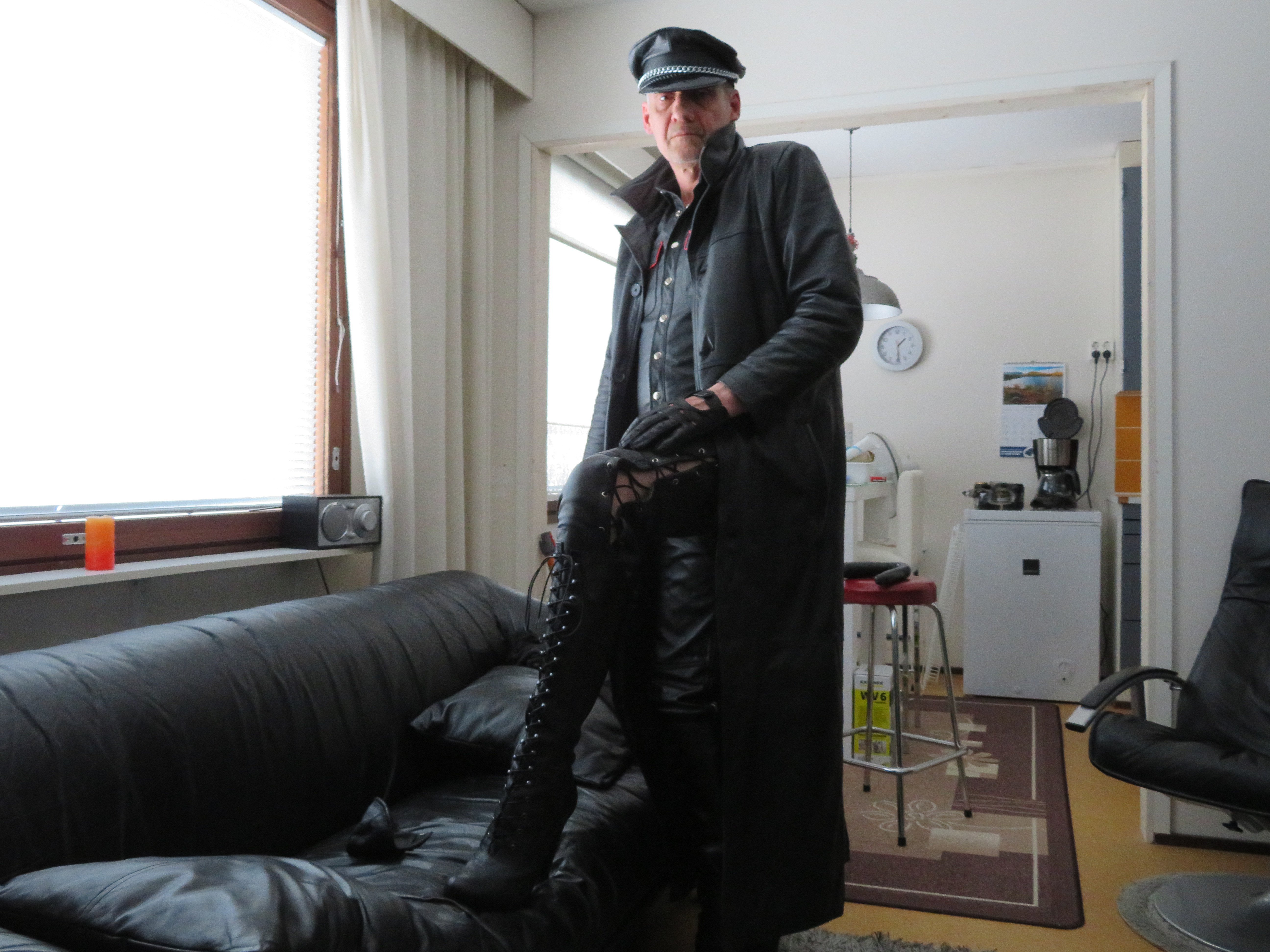 Juha Vantanen,finnish leather fetish gay pornmodel (16/19)